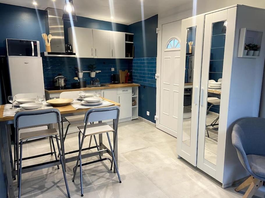 Maison Jardin Et Parking Gratuit - 10 Min De L'Aeroport - Metro 14 - Arrivee Autonome 오를리 외부 사진